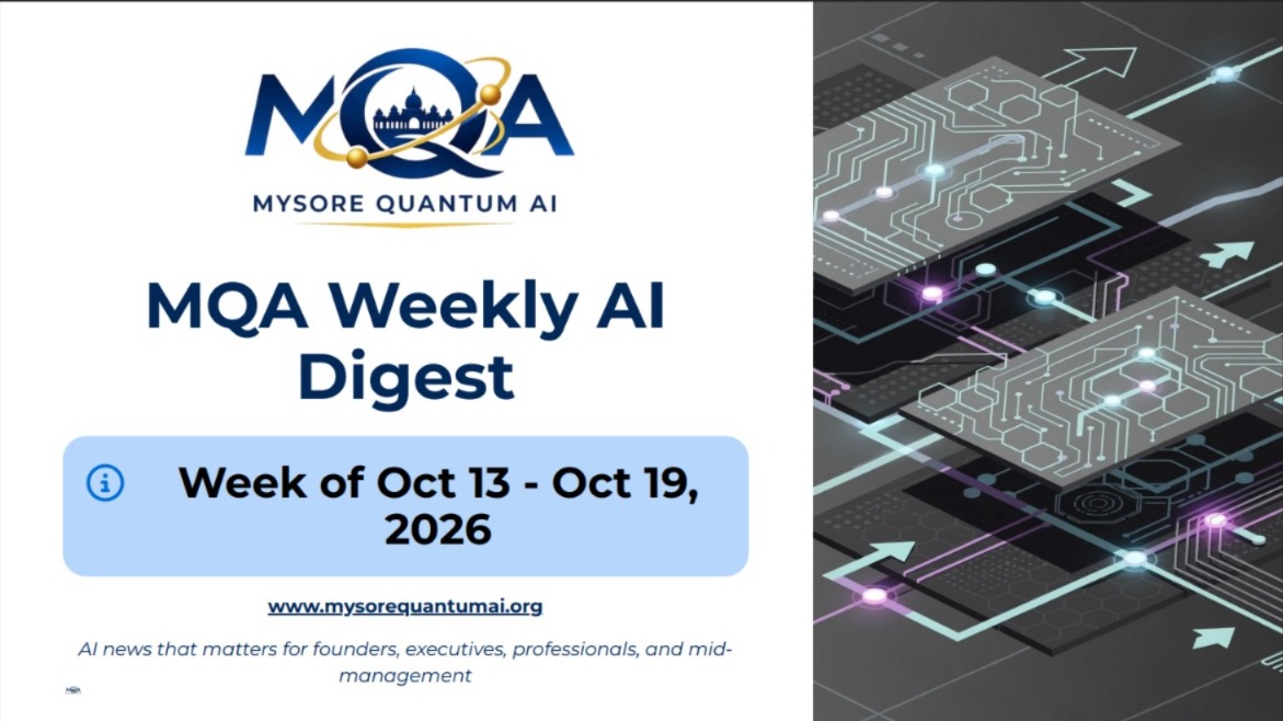 MQA Weekly AI Digest – 24